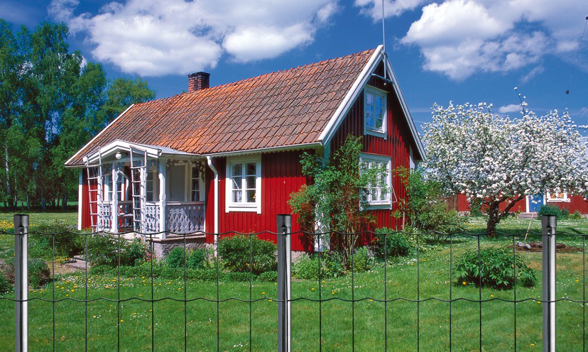 Villa-Förskolestängsel