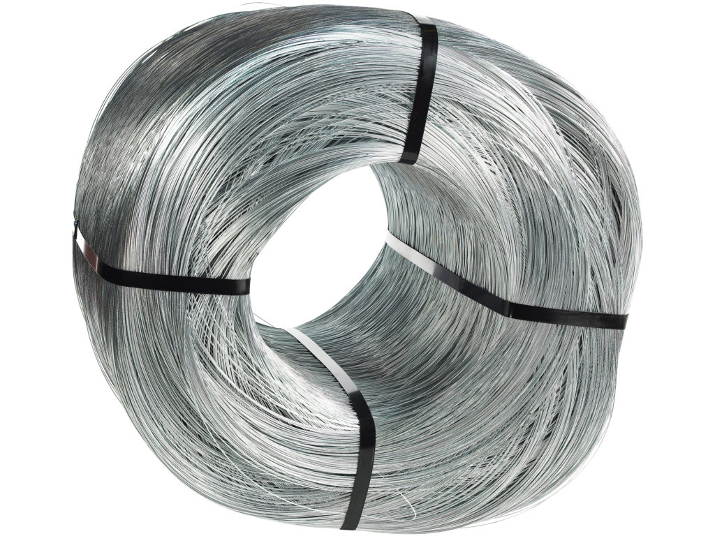 Galvad tråd coil